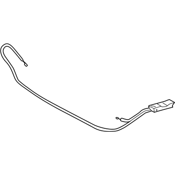 2005 Mercedes-Benz C230 Hood Release Cable - 203-880-04-59