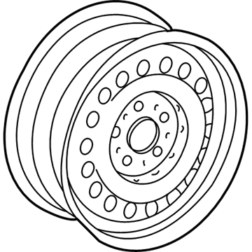 Mercedes-Benz Alloy Wheels - 210-400-02-02