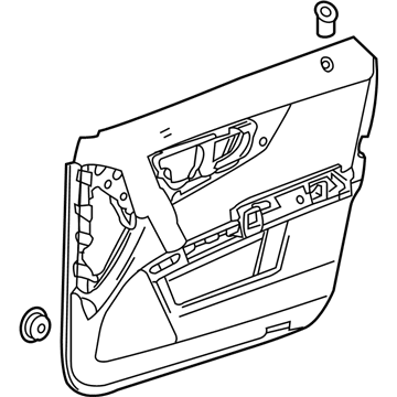 Mercedes-Benz 204-720-63-00-7E94 Door Trim Panel