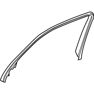 Mercedes-Benz 204-725-01-56-9051 Upper Trim