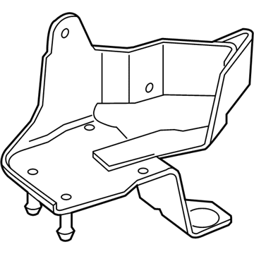 Mercedes-Benz 166-431-01-40 Hydraulic Pump Bracket