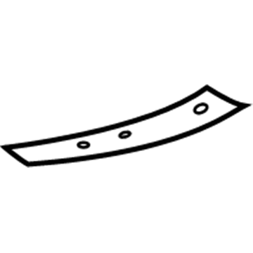 Mercedes-Benz 203-889-02-95 Bumper Cover Guide