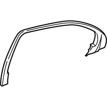 Mercedes-Benz 221-735-09-71-7J07 Window Trim