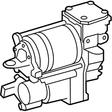 2011 Mercedes-Benz CL63 AMG Air Suspension Compressor - 221-320-17-04-80