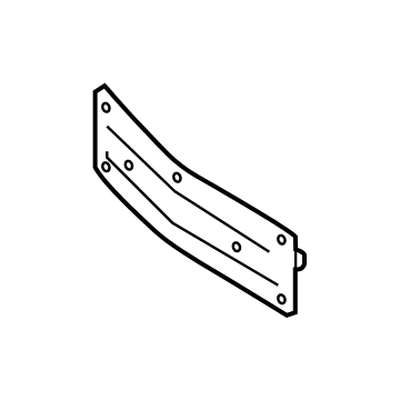 Mercedes-Benz 213-880-78-00 License Bracket