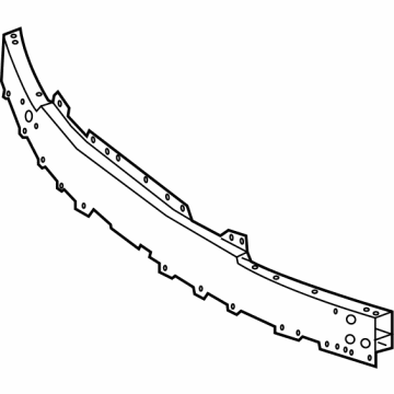 Mercedes-Benz 213-620-93-00 Impact Bar