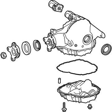 2022 Mercedes-Benz GLS63 AMG Differential - 167-350-65-01-80