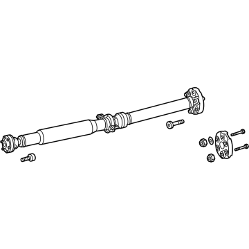 2022 Mercedes-Benz GLE63 AMG S Driveshaft - 167-410-79-03