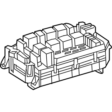 Mercedes-Benz 221-545-16-01-80 REMAN ELEC. CENTER, BASE MODULE