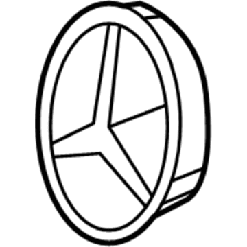 Mercedes-Benz 218-888-00-60 Emblem Support