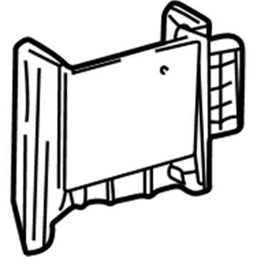 Mercedes-Benz 210-545-08-40 Control Module Bracket