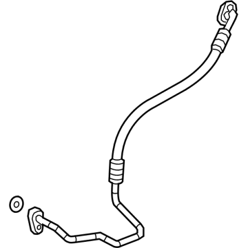 Mercedes-Benz 213-830-12-01 Pressure Line Assembly