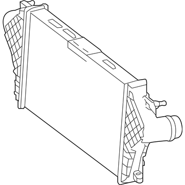 Mercedes-Benz 099-500-29-00 Intercooler