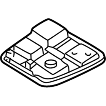 Mercedes-Benz 203-820-10-01-8G69 Map Lamp Assembly