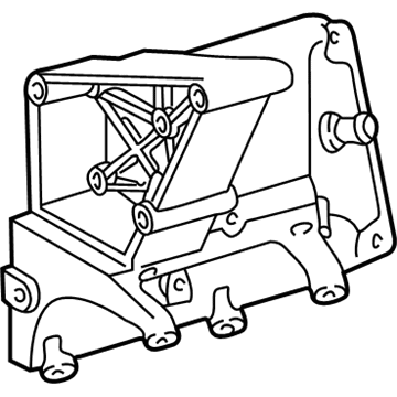 Mercedes-Benz 104-230-02-42 Power Steering Pump Support Bracket