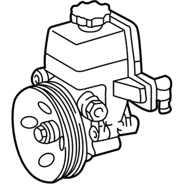 1996 Mercedes-Benz E320 Power Steering Pump - 002-466-21-01-81