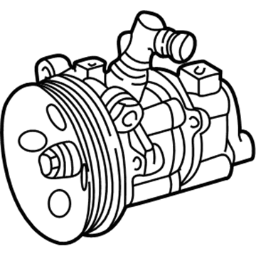 Mercedes-Benz E320 Power Steering Pump - 002-466-18-01