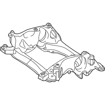 Mercedes-Benz GLK350 Axle Beam - 204-628-04-57