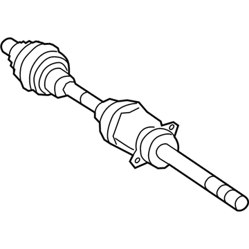 Mercedes-Benz 463-330-08-02 Axle Assembly