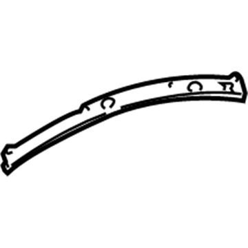 Mercedes-Benz 171-794-12-34 Side Seal Retainer Strip