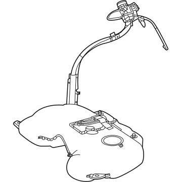 2022 Mercedes-Benz GLE53 AMG Fuel Tank - 167-470-79-04