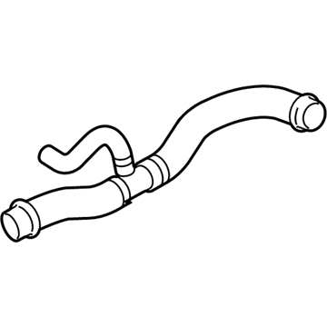 Mercedes-Benz E320 Radiator Hose - 211-501-04-82