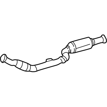 1999 Mercedes-Benz E320 Catalytic Converter - 210-490-93-47