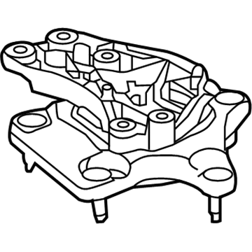 Mercedes-Benz CLS400 Engine Mount - 222-240-08-00