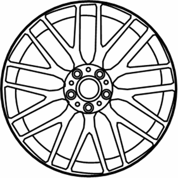 Mercedes-Benz 231-401-22-00-7X21 Wheel