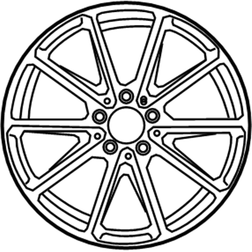 Mercedes-Benz 231-401-19-00-7X21 Wheel