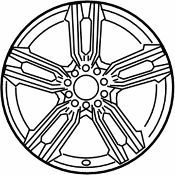 Mercedes-Benz 231-401-10-02-7X45 Wheel