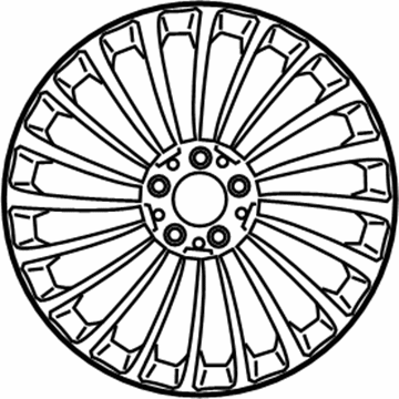 Mercedes-Benz 231-401-27-02-7X19 Wheel