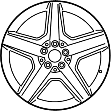 Mercedes-Benz 231-401-21-02-7X21 Wheel