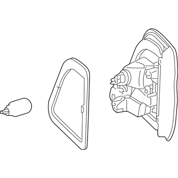 Mercedes-Benz ML250 Back Up Light - 166-906-85-01