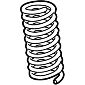 2004 Mercedes-Benz SLK32 AMG Coil Springs - 170-321-03-04