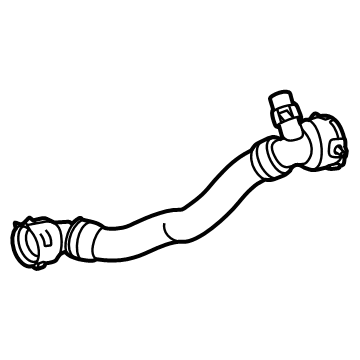 Mercedes-Benz C300 Oil Cooler Hose - 206-501-02-00