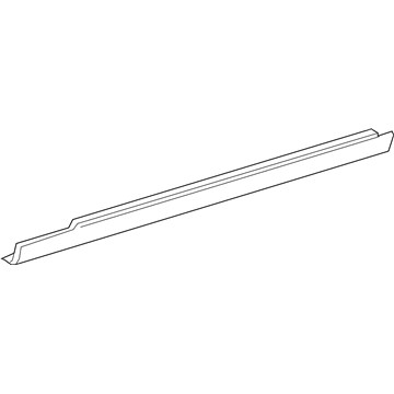 Mercedes-Benz 211-698-03-54-9999 Rocker Molding