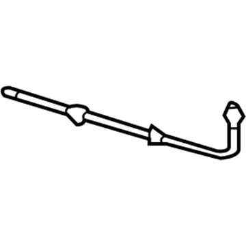 Mercedes-Benz GL550 Brake Hose - 164-420-05-48-64