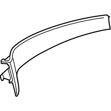 Mercedes-Benz 217-680-66-01 Trim Molding