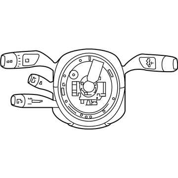 Mercedes-Benz 222-900-74-08 Gear Shift Assembly