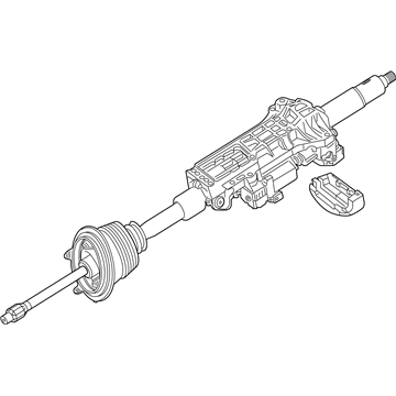 Mercedes-Benz S550 Steering Column - 222-460-01-16