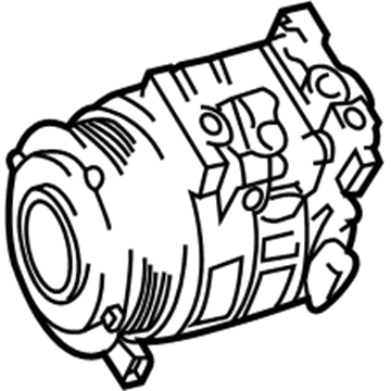 Mercedes-Benz 001-230-16-11-80 Compressor Assembly