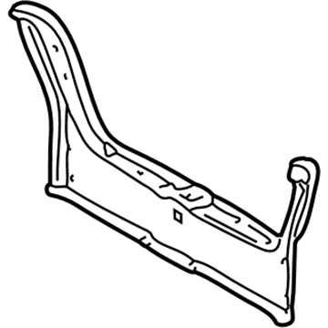 Mercedes-Benz 215-690-29-25-7C45 Rear Panel Trim