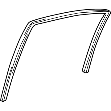 Mercedes-Benz E320 Window Channel - 210-735-01-25