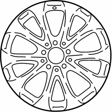 Mercedes-Benz 213-401-11-00-64-7X45 Wheel