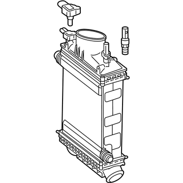 2020 Mercedes-Benz S450 Intercooler - 276-090-02-14