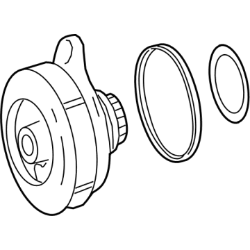 2020 Mercedes-Benz S560 Water Pump - 177-200-02-07