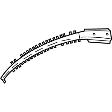 Mercedes-Benz 207-637-01-16 Reinforcement