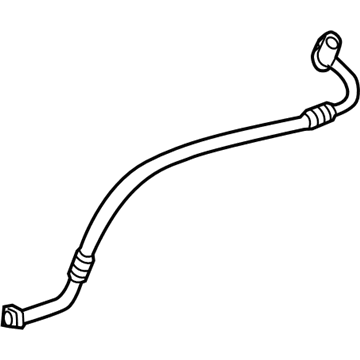 Mercedes-Benz GLK250 A/C Hose - 204-830-56-16