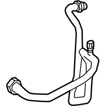 Mercedes-Benz CLA250 A/C Hose - 204-830-26-15